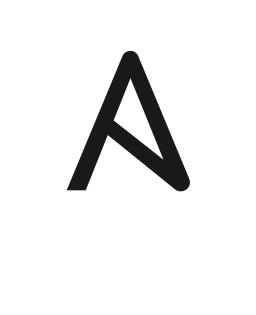 Ansible Logo (reversed colours)