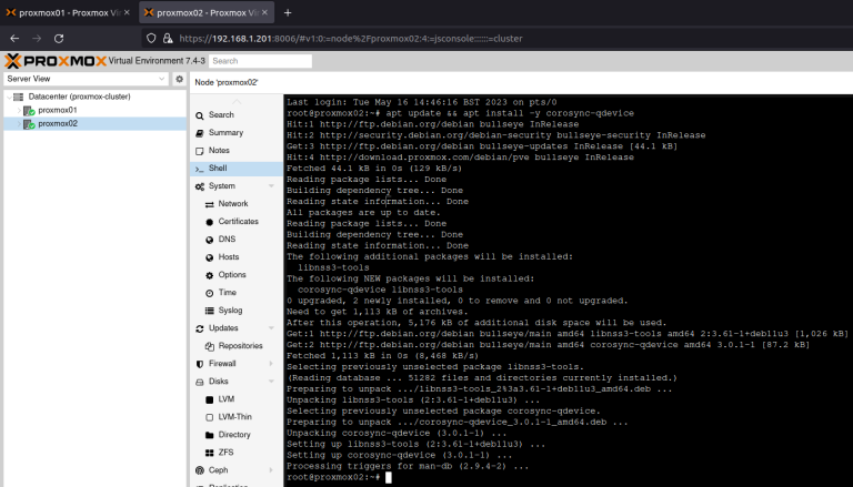 Building a Highly Available (HA) two-node Home Lab on Proxmox – A nice ...